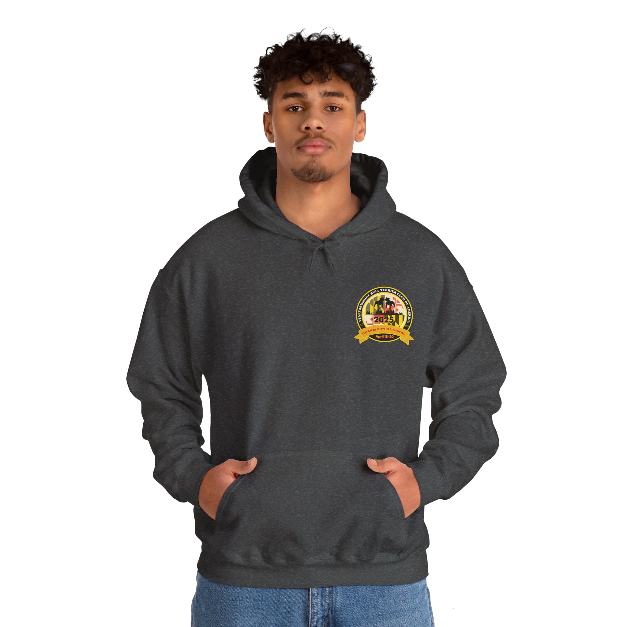 2025 National Small Logo Unisex Heavy Blend™ Hooded Sweatshirt (Gildan 5000)